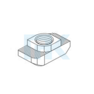 drop-in-t-nut_1 Aluminium Drop-in T Nut for T Slot Aluminium Profile Connection